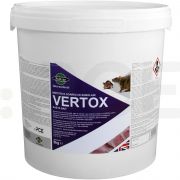 pelgar raticid rodenticid vertox pasta bait 5 kg - 1